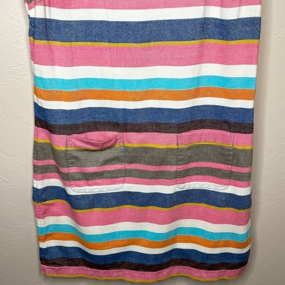 Boden Verity Striped Day‎ Shift Dress Tunic Pockets - Picture 4 of 9